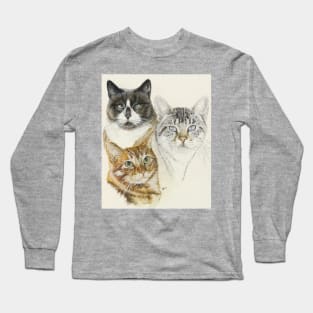 American Short-Haired Cats Long Sleeve T-Shirt